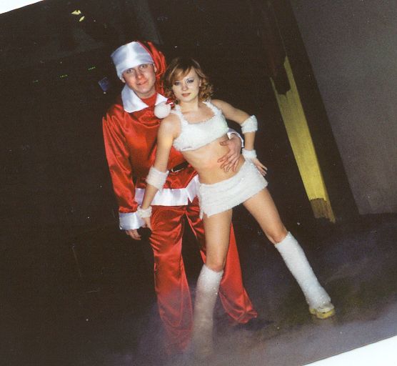 My club,N.Y.2003, Lena & Santa.jpg